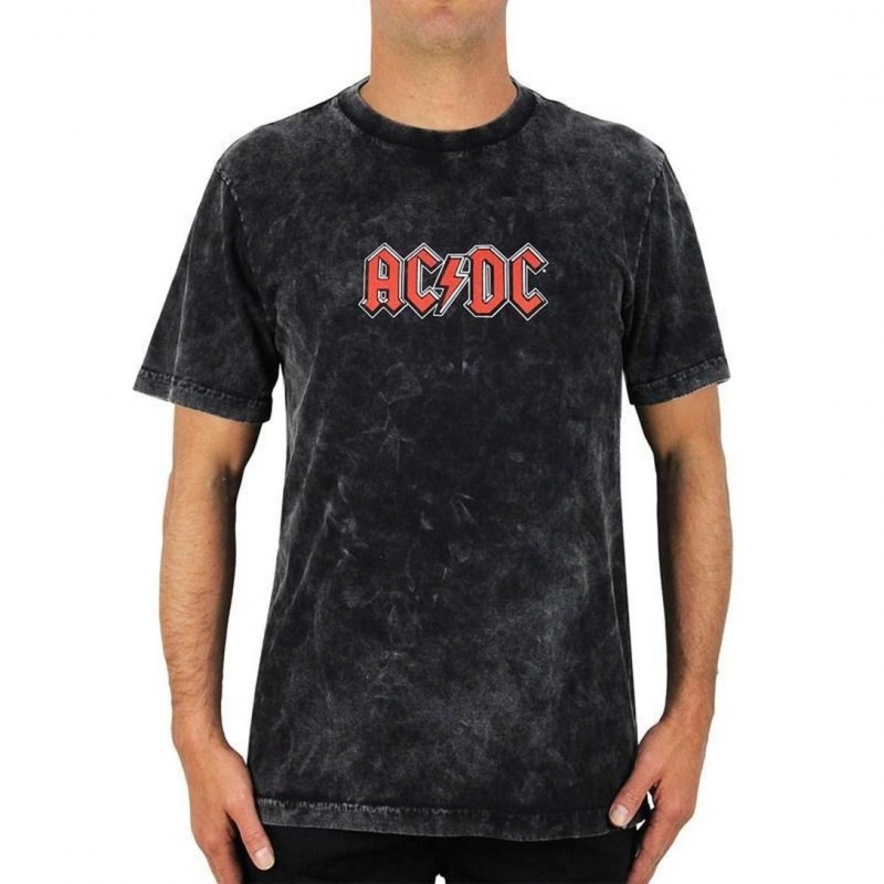 Camiseta Dc Shoes ACDC About To Rock Preto