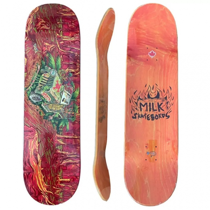 Shape Milk 8.25 Broken Cars Jeep Vermelho