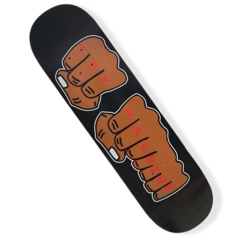 SHAPE TOY MACHINE 8.25 FISTS DECK PRETO