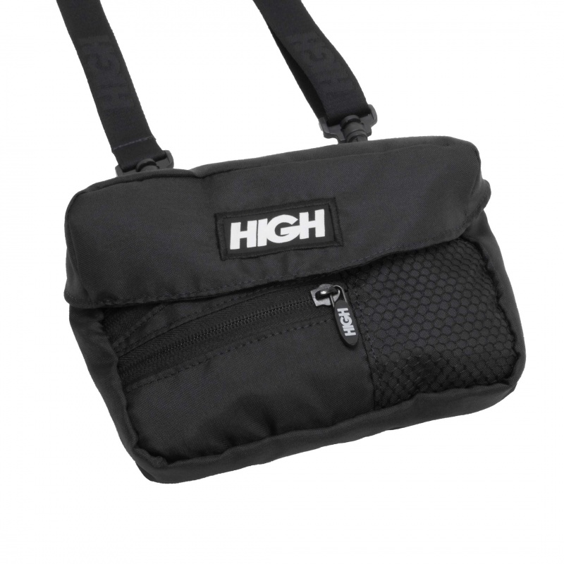 Pochete High Shoulder Bag Diagonal Preto