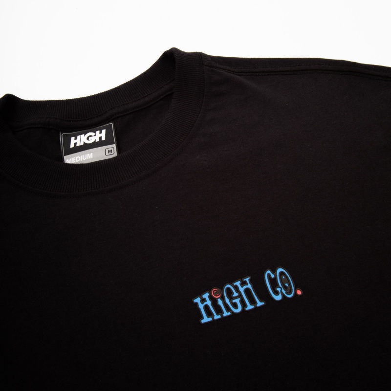 Camiseta High Curly Preto