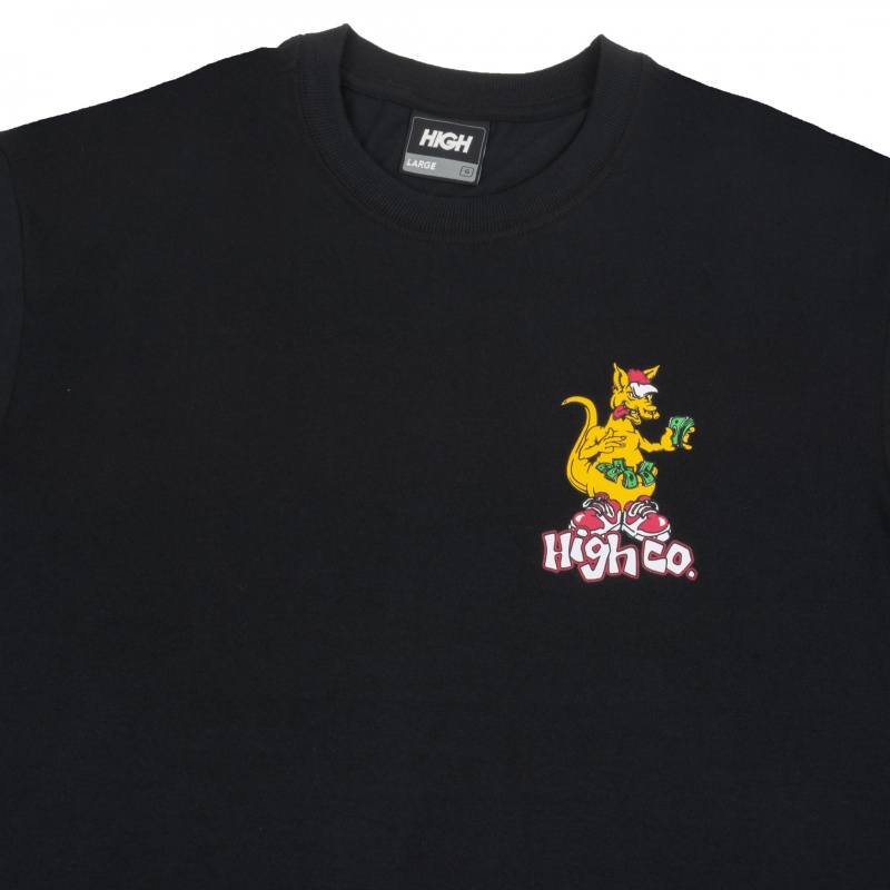 Camiseta High Kangaroo Preto