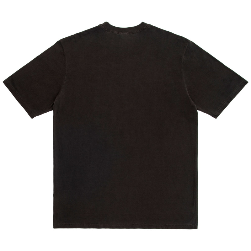 Camiseta High Logo Line Washed Preto