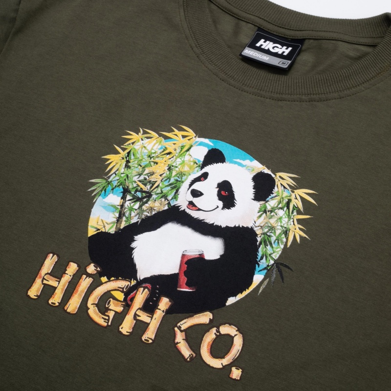 Camiseta High Panda Verde