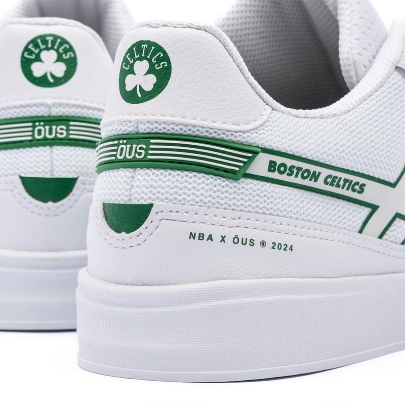 Tnis Ous Imigrante Nba Boston Celtics Imperial Branco