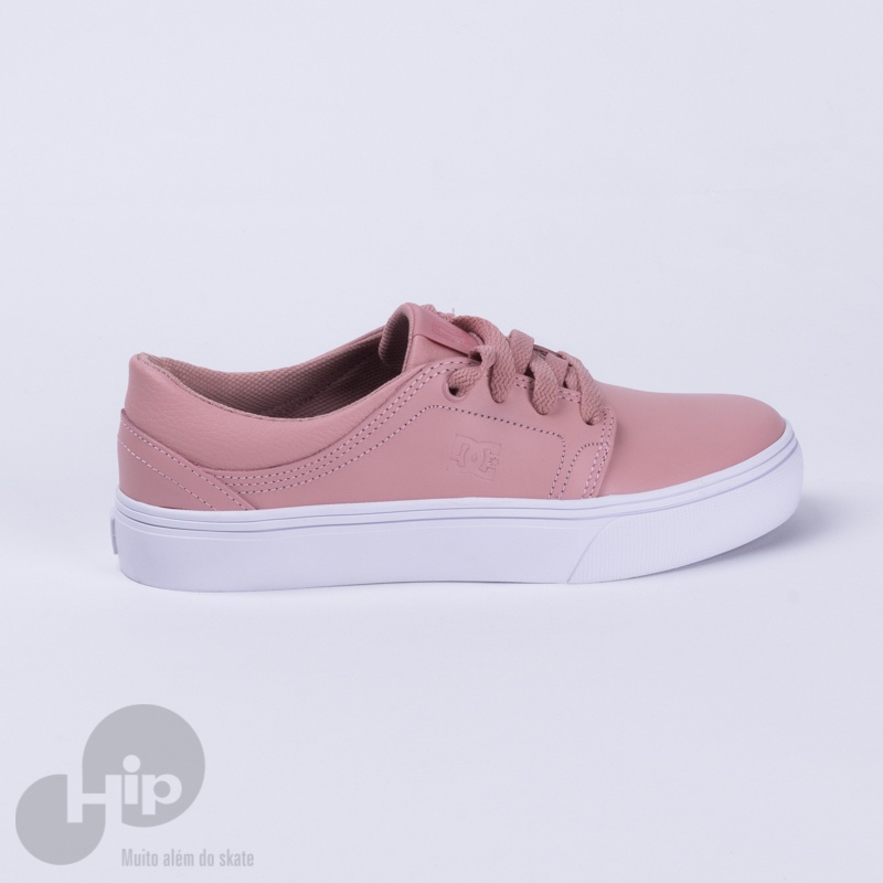 tenis dc shoes feminino rosa