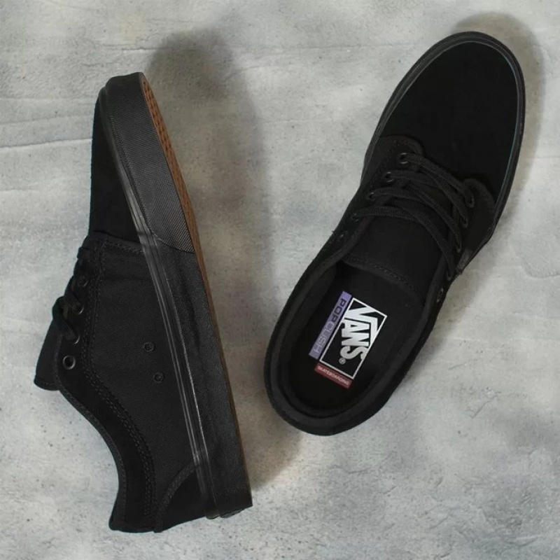 Tnis Vans Skate Chukka Low Preto