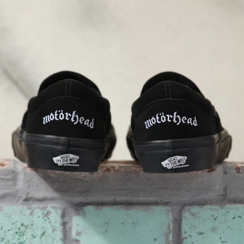 Tnis Vans Slip-On Motorhead Preto