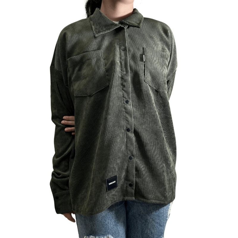 Camisa Hocks Velvet Verde