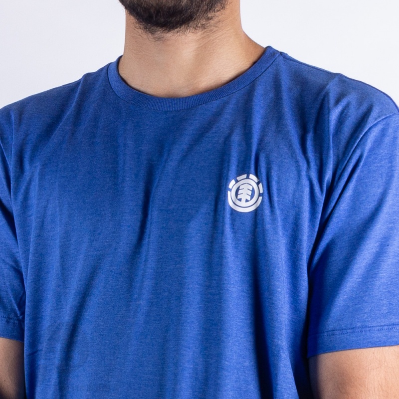 Camiseta Element Logo Basic Azul Claro