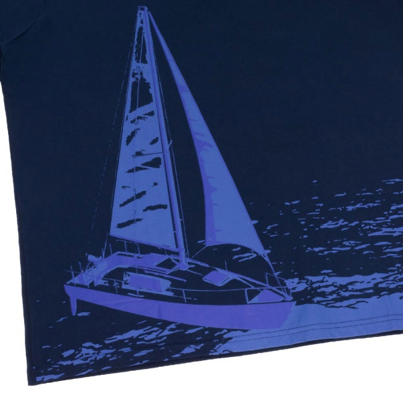 Camiseta High x Nautica Sailing Azul