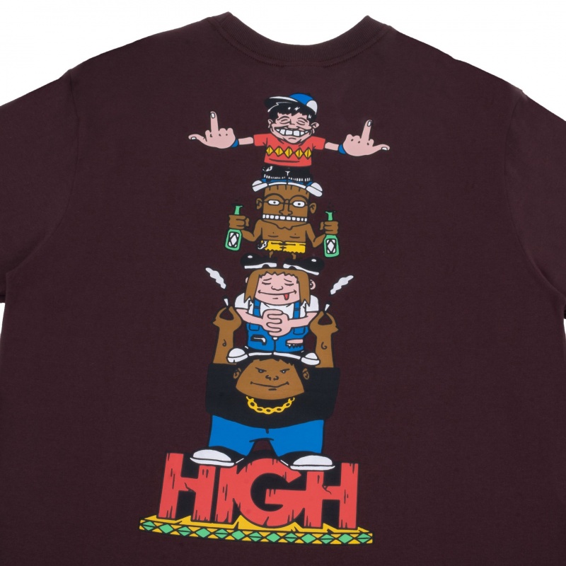 Camiseta High Totem Marrom