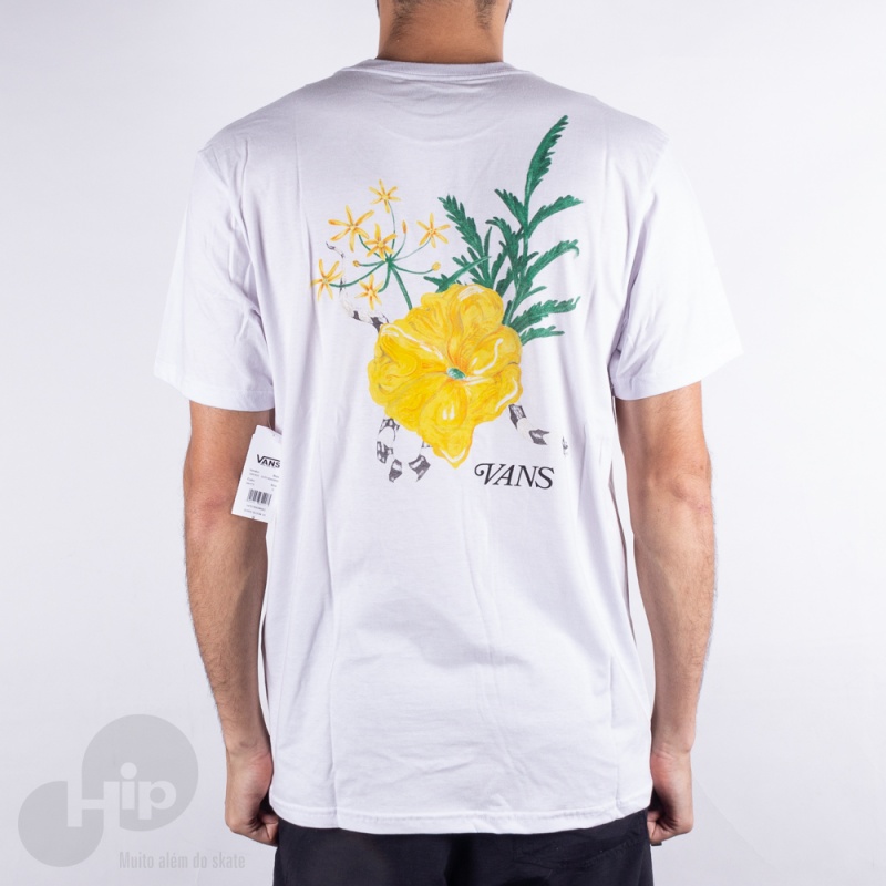 Camiseta Vans Super Bloom Branca