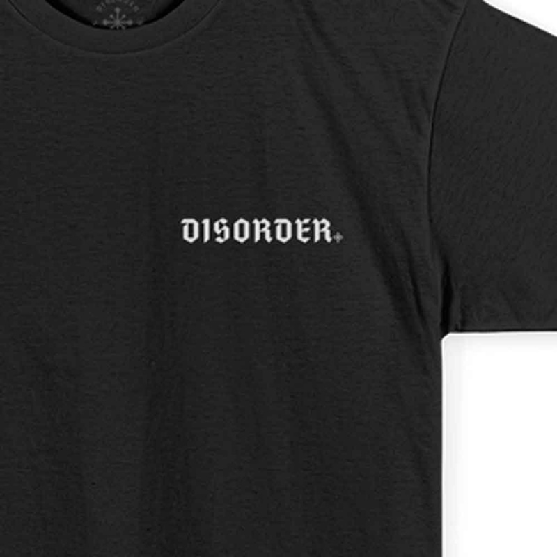 CAMISETA DISORDER PRETO