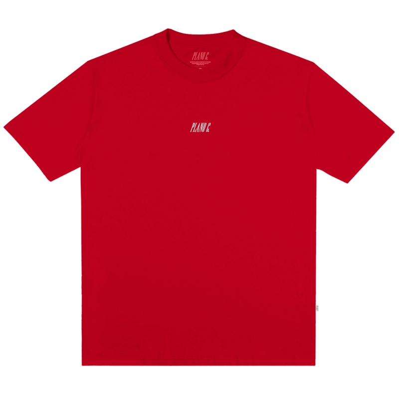 Camiseta Plano C Logo Vermelho