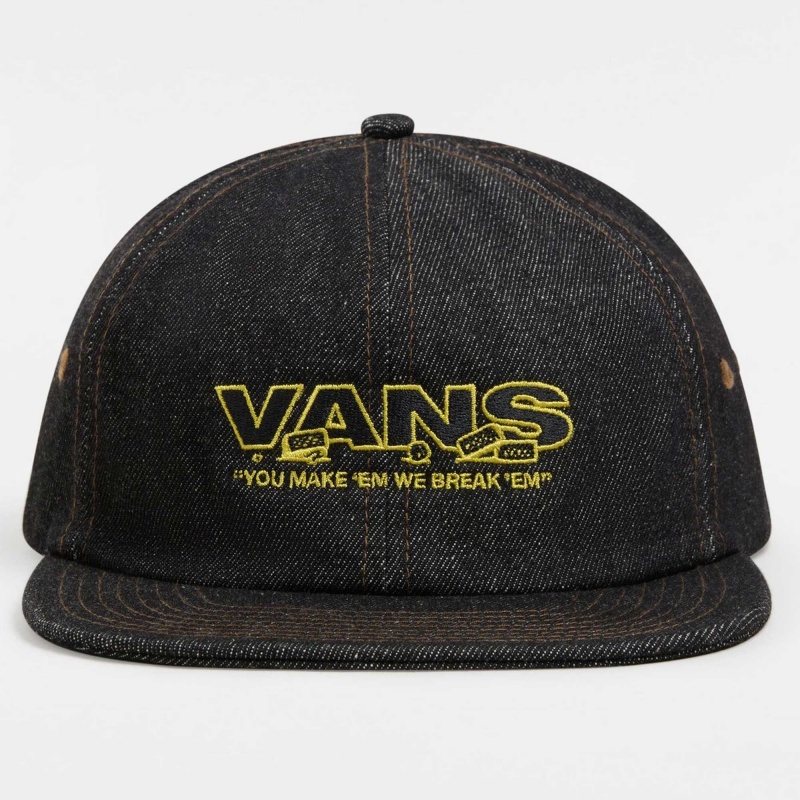 Bon Vans Cushman Jockey Hat Preto