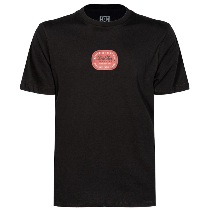 Camiseta Dc Shoes Label It Preto