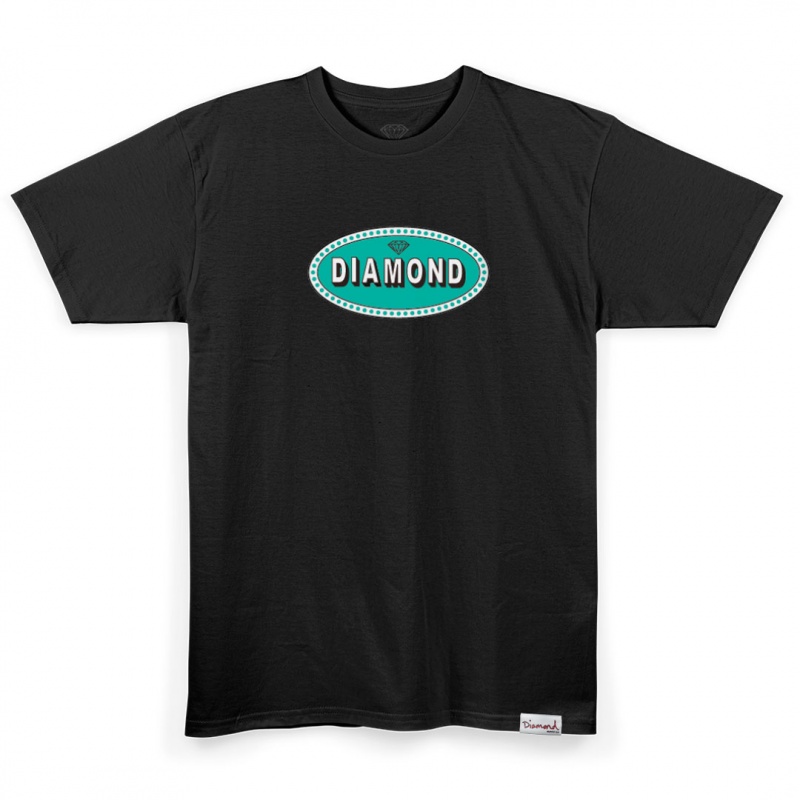 Camiseta Diamond Gotti Preto