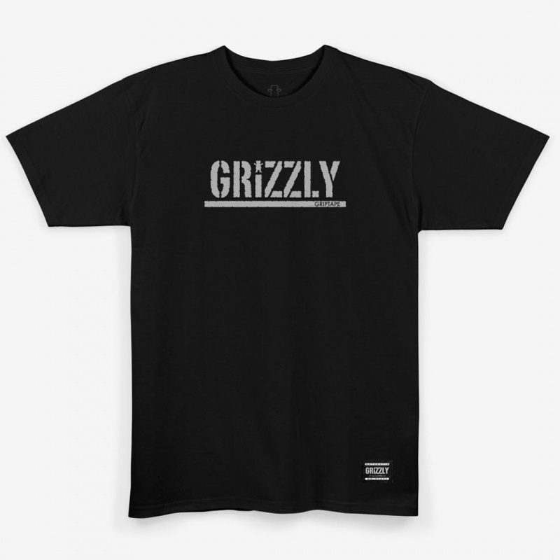 Camiseta Grizzly Og Stramp Preto