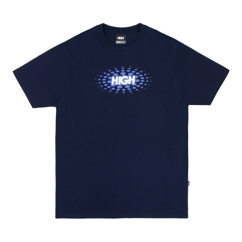 Camiseta High Club Logo Azul