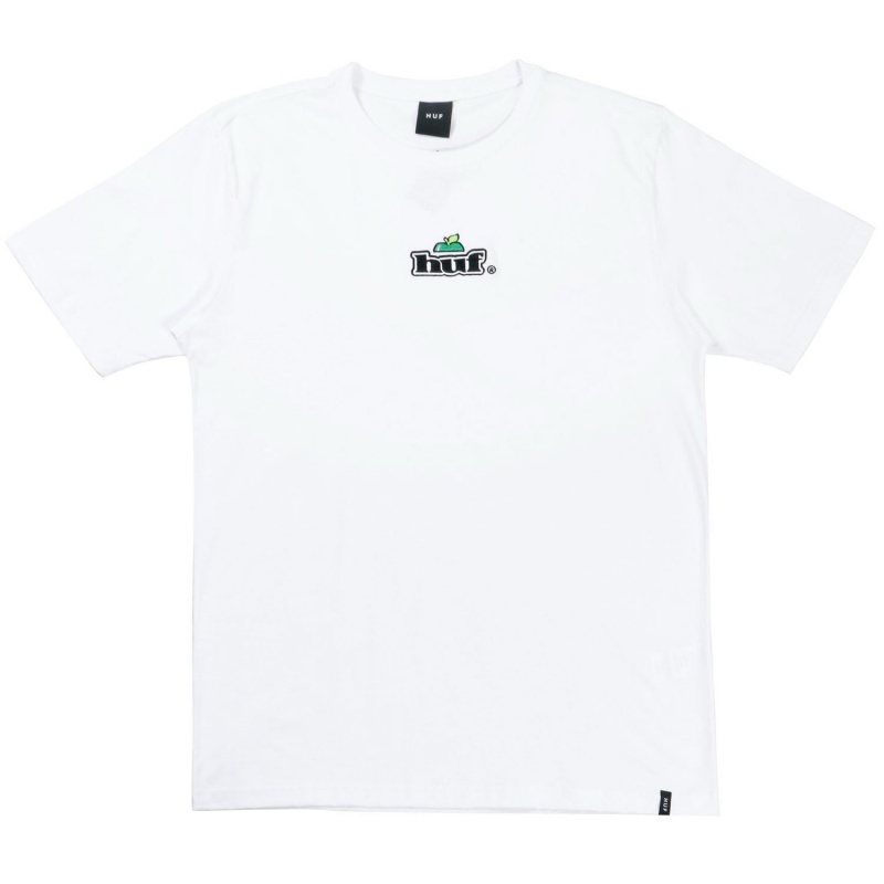 Camiseta Huf Produce Bordado Branco