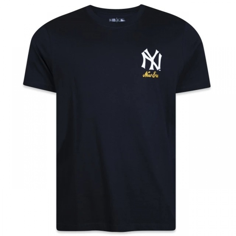 Camiseta New Era Logo History Preto