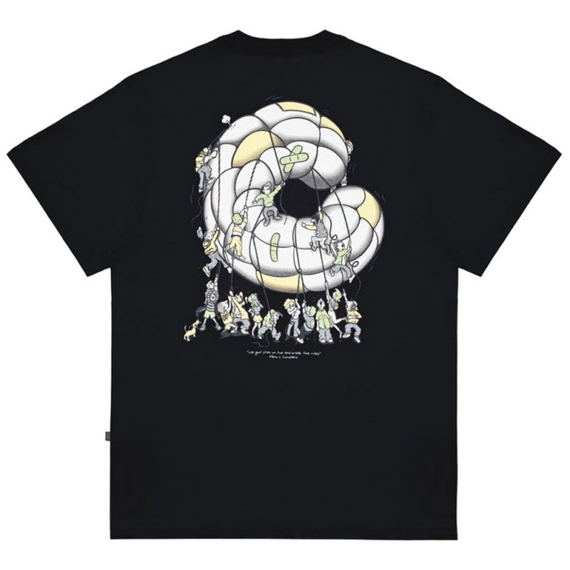 Camiseta Plano C Balloon Preto