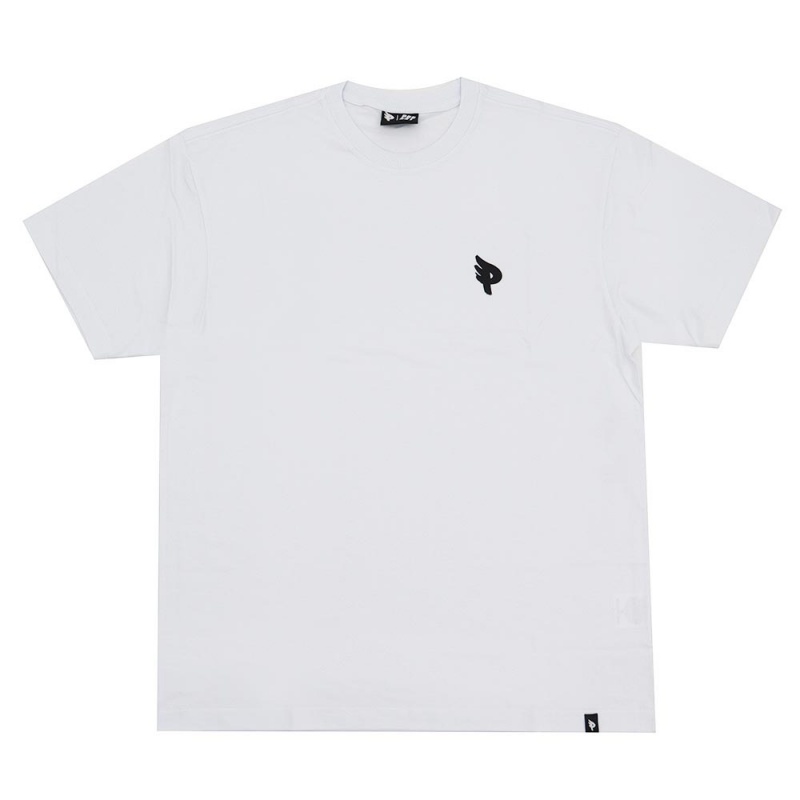 Camiseta Posso Mini Logo Branco