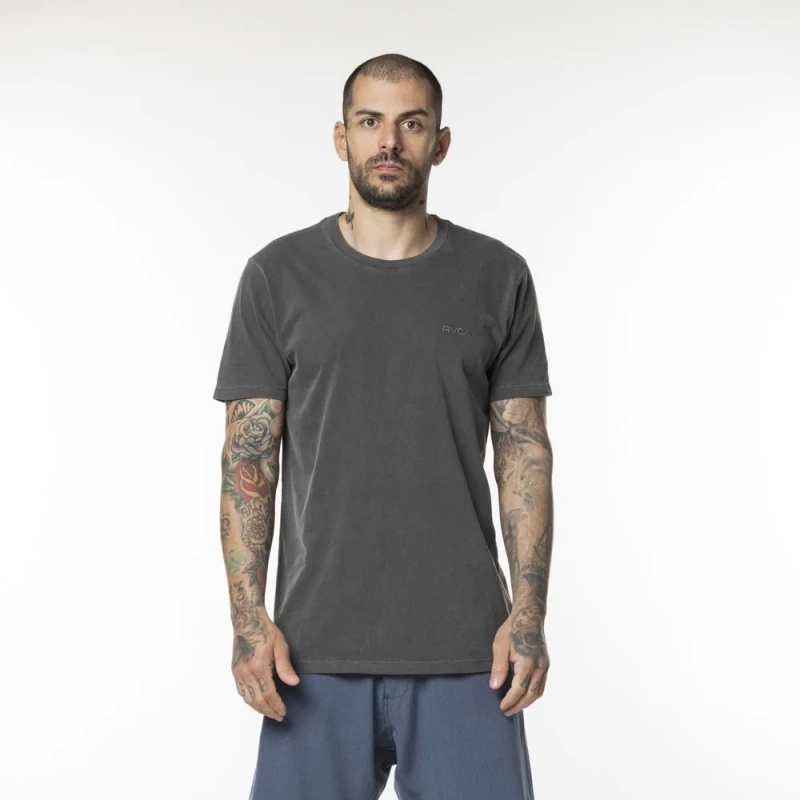 Camiseta RVCA Mini Stone Cinza