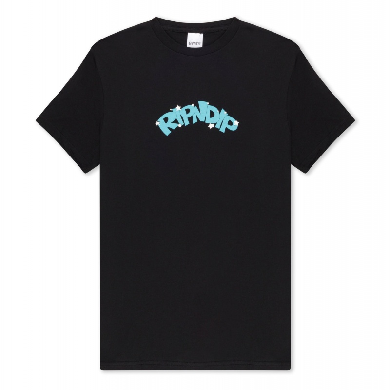 Camiseta Ripndip Shroom Buffet Preto