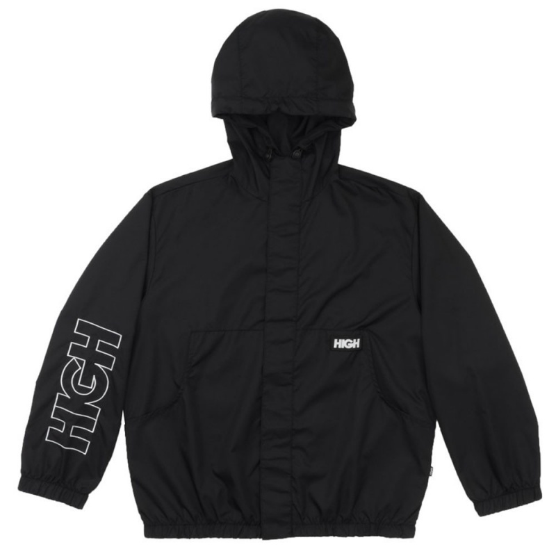 Jaqueta High Rain Outline Logo Preto