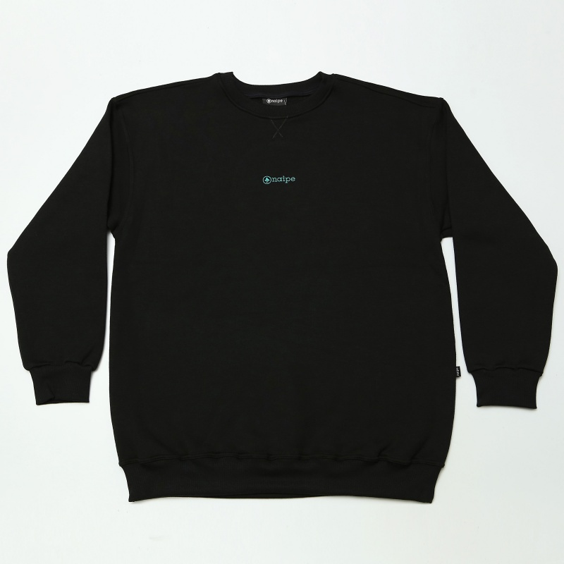 Moletom Crewneck Naipe  NP24-MC02 Preto