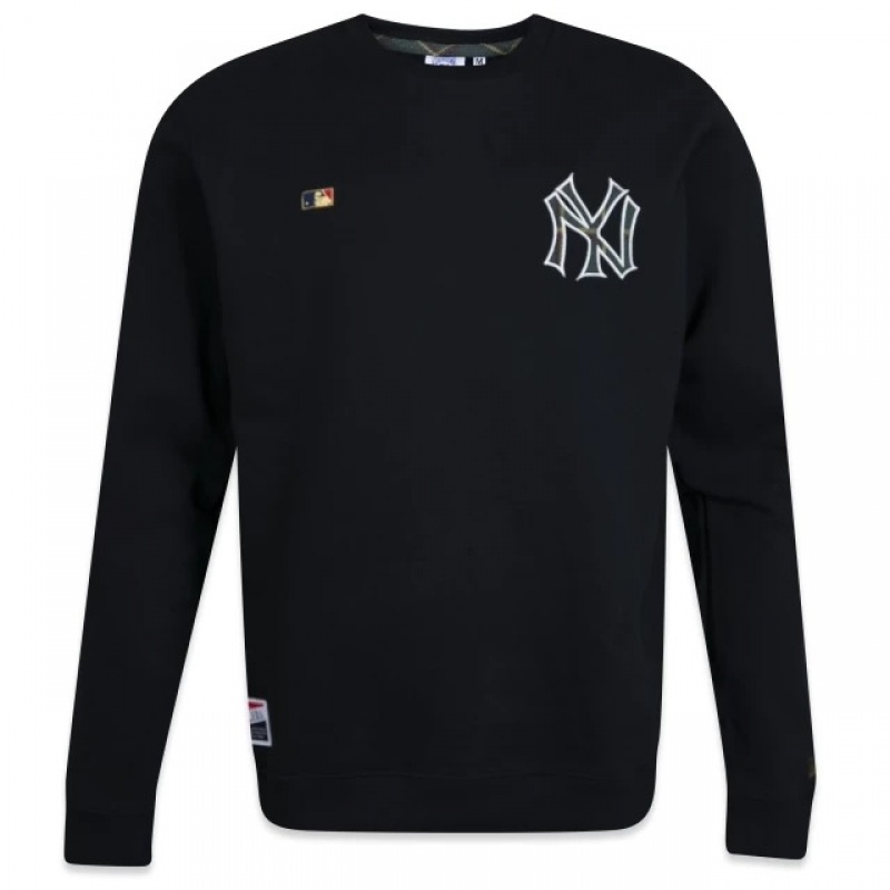 Moletom New Era Modern Classic New York Preto