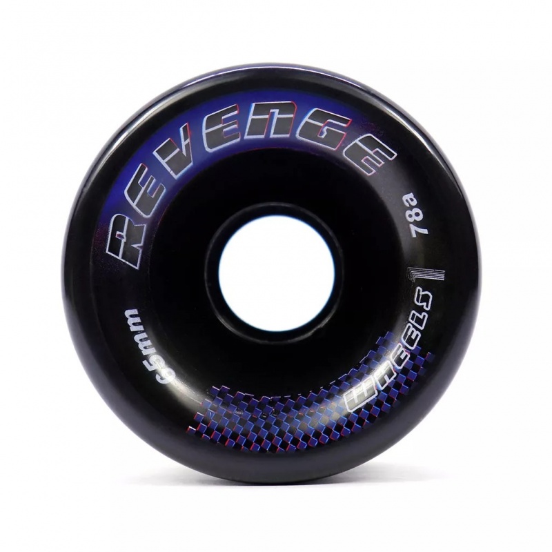 Roda Revenge 65mm Flag Preto