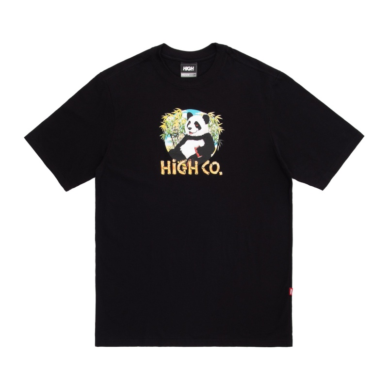 Camiseta High Panda Preto