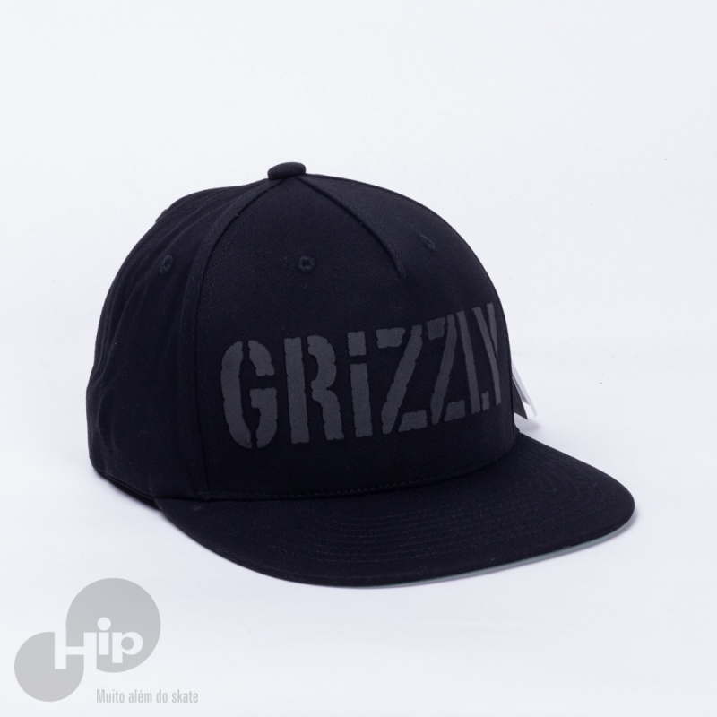 Bon Grizzly Stamp Preto