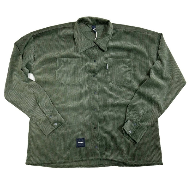 Camisa Hocks Velvet Verde