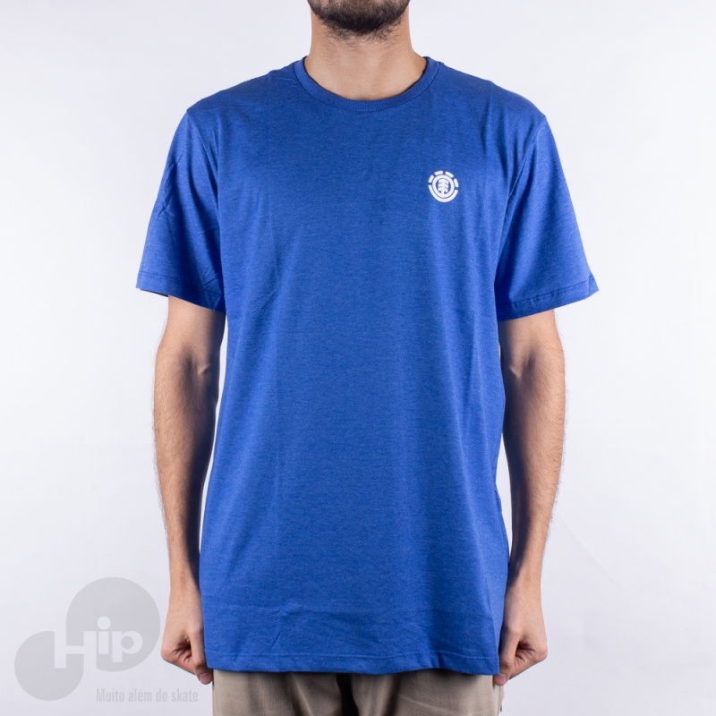 Camiseta Element Logo Basic Azul Claro