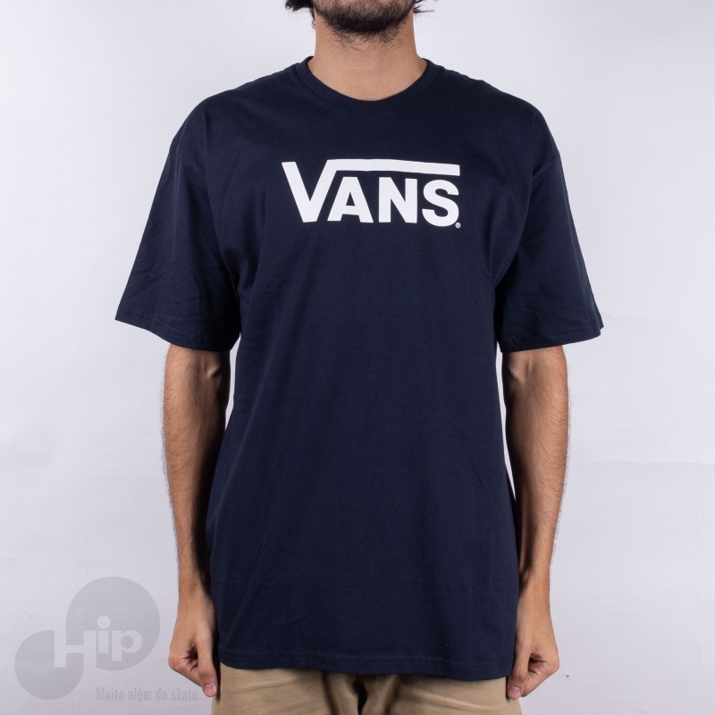 Camiseta Vans Classic Azul Escuro