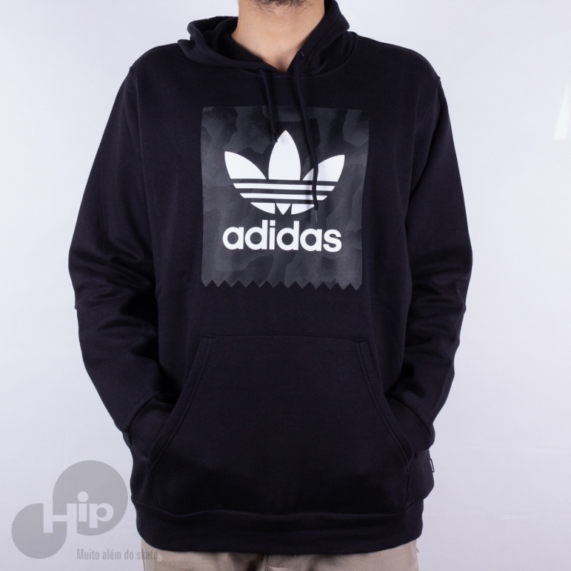 Moletom Adidas Cf3133 Preto