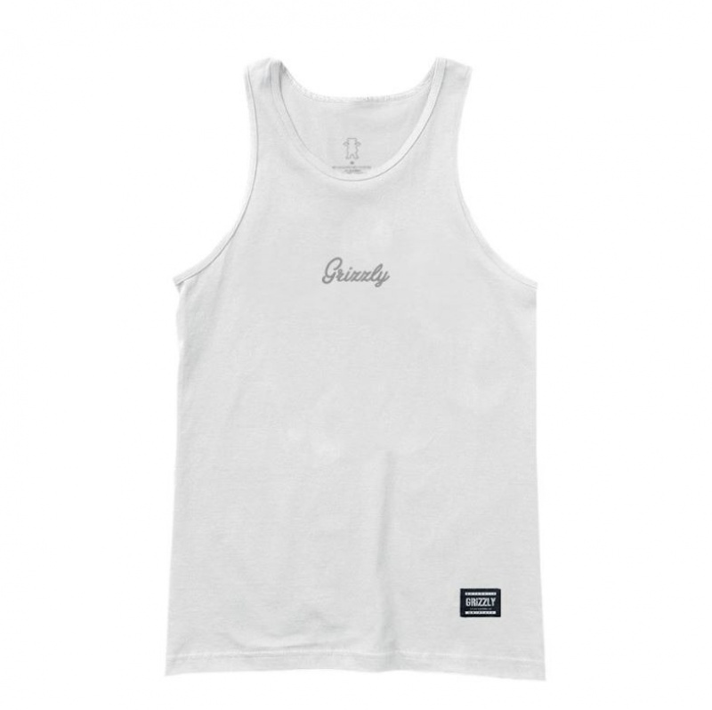 Regata Grizzly Mini Script Branco