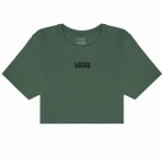 Blusa Vans Flying V Crew Crop II Verde