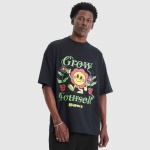 Camiseta Baw New Over Grow Yourself Preto