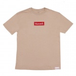 Camiseta Diamond Box Logo Bege