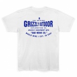 Camiseta Grizzly Heavy Machinery Branco