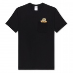 Camiseta Ripndip Nermal S Thompson Pocket Preto