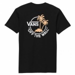 Camiseta Vans Mini Dual Palm II Preto