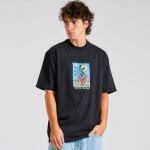 Camiseta Volcom Tarot Tiger Preto