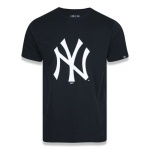 Camiseta New Era Essentials Tri Yankees Preto
