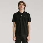 Polo Volcom Classic Stone Preto